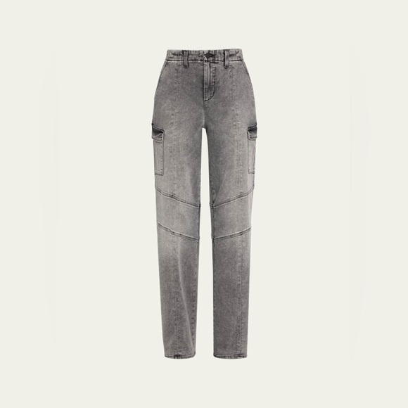 L'AGENCE NWOT Brooklyn High-Rise Utility Wide Leg Jeans - Picture 2 of 9